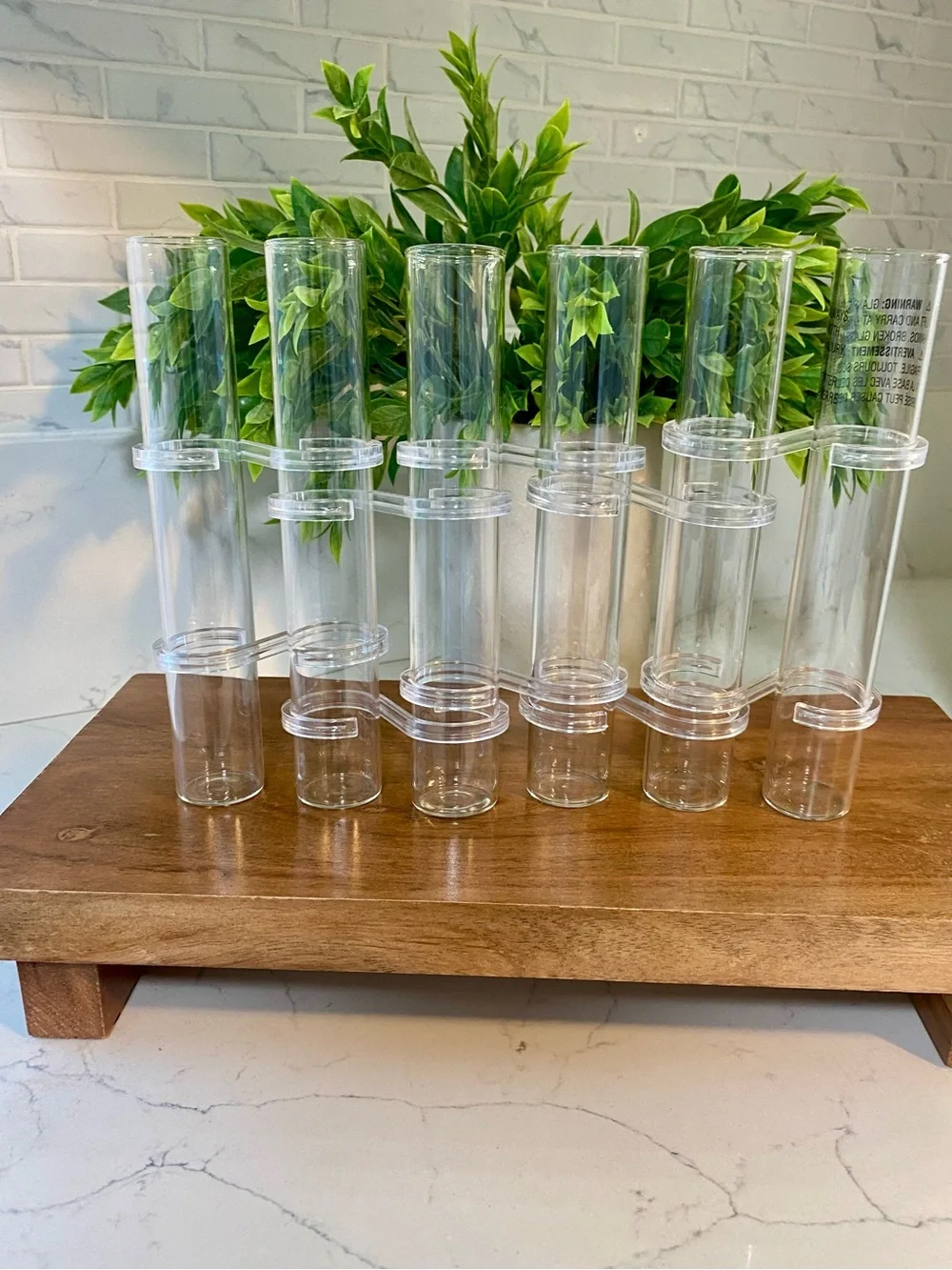 Glass Tube Bud Vase Set 🌿🌷